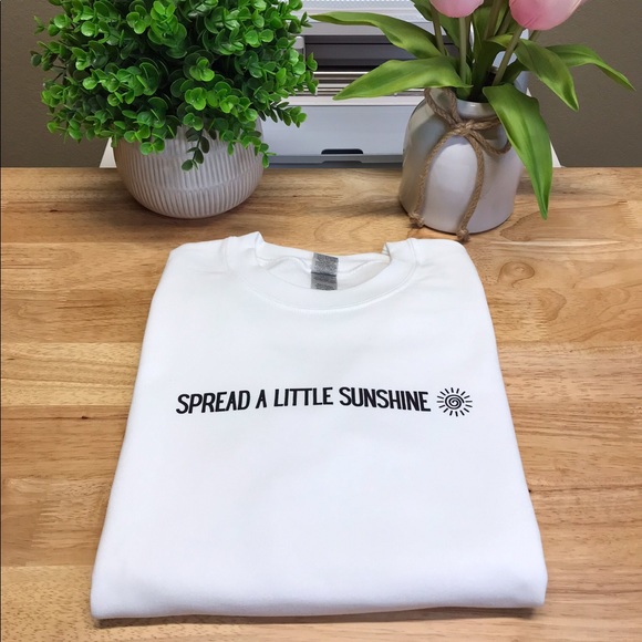 SPREAD A LITTLE SUNSHINE Unisex Adult Crewneck Sweatshirt - Various - Picture 9 of 12